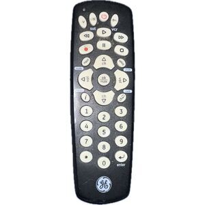 GE Remote‎ Control P13005 WD-1232C Universal Black -Tested